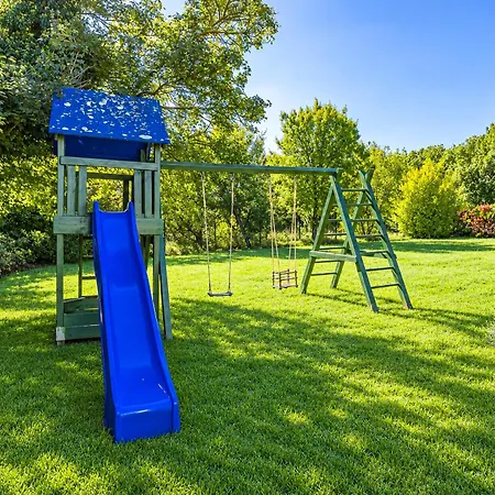 Vila Dora In Istria Kids Friendly With Private Pool And Playground For 10 Persons